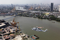 Sikorsky S-92 over Bangkok. ©2012 Robin Moyer courtesy Sikorsky Aircraft