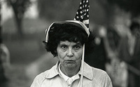 Pro-War counter demonstrator, Washington, D,C,